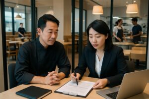 外食業・飲食店で特定技能外国人を雇う手順｜技能測定試験から配置転換まで行政書士が解説