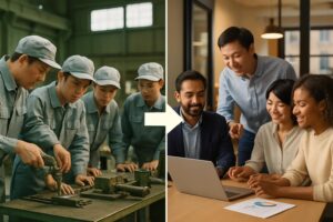 技能実習と育成就労の違いを完全比較|目的・転籍・日本語要件・在留期間の全項目比較表