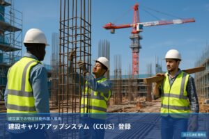 建設業での特定技能雇用｜建設キャリアアップシステム登録義務と現場配置