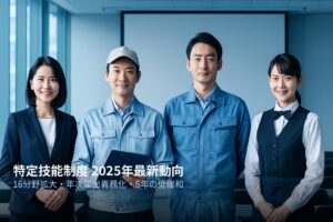 特定技能制度2025年の変更点まとめ｜16分野拡大・年次定期届出・5年の壁緩和を2026年視点で解説