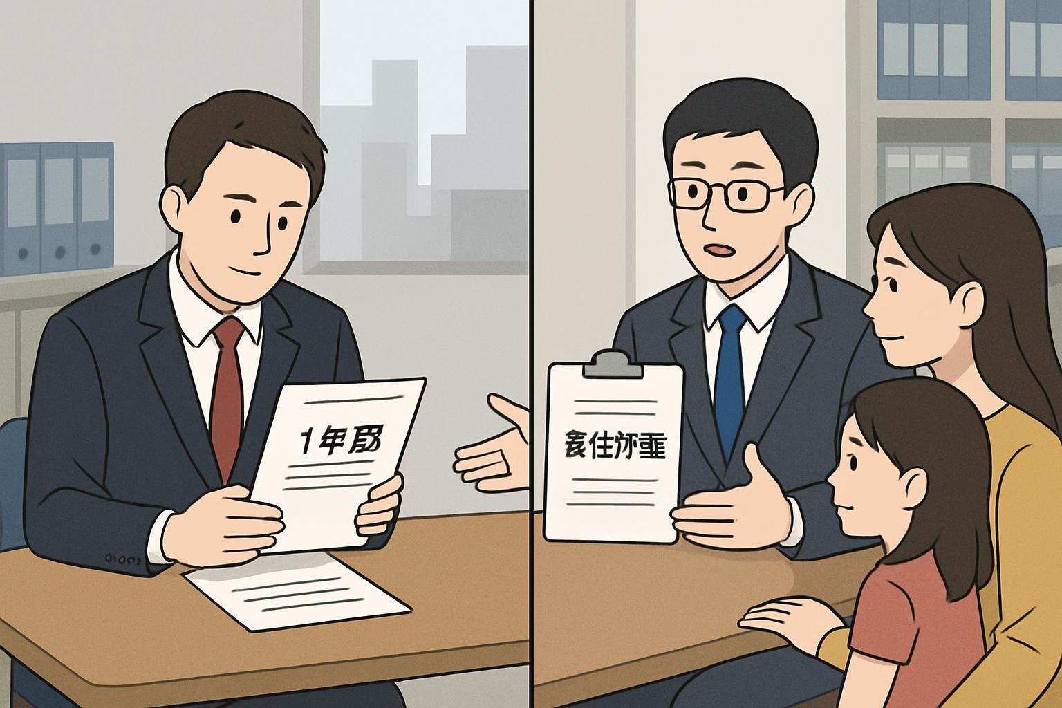 特定技能1号と2号の家族帯同の違い