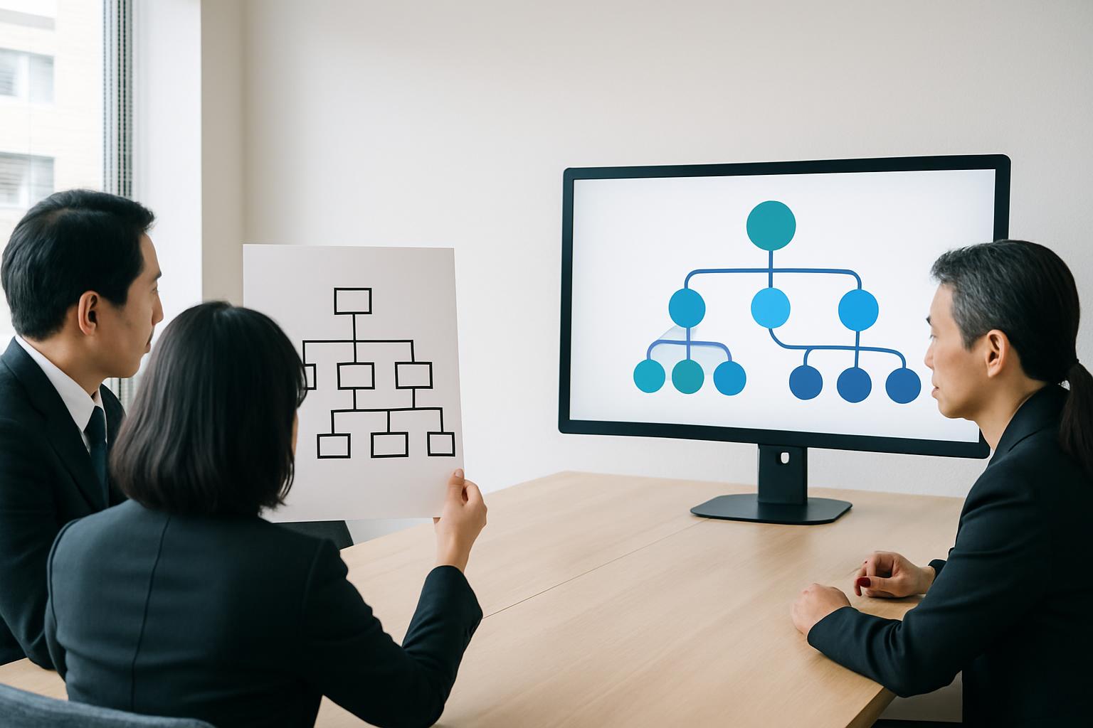 監理支援機関と監理団体の制度比較イメージ