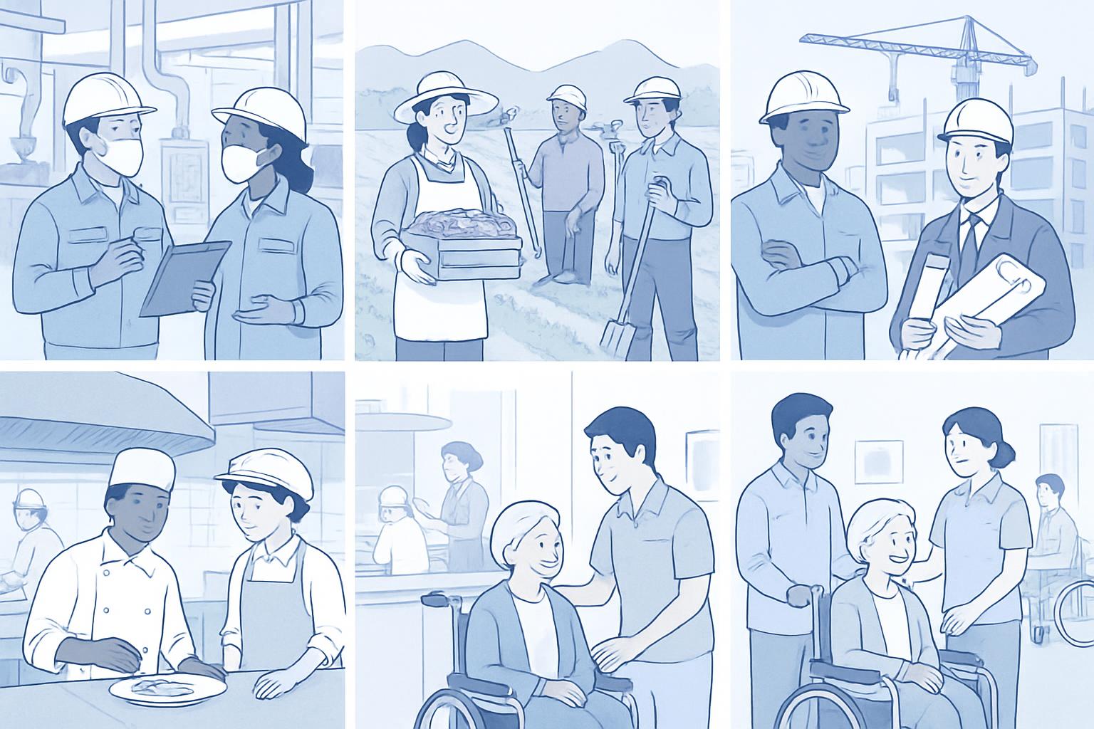 育成就労制度の概要と17対象分野