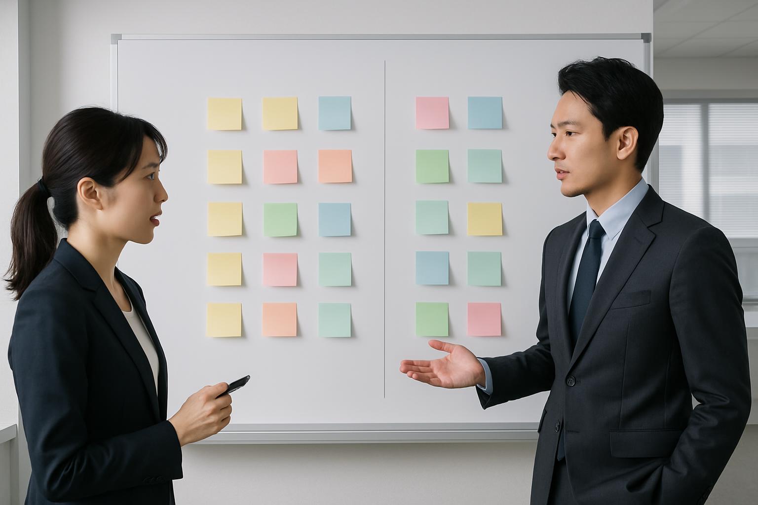 行政書士と弁護士の業務範囲を比較するイメージ