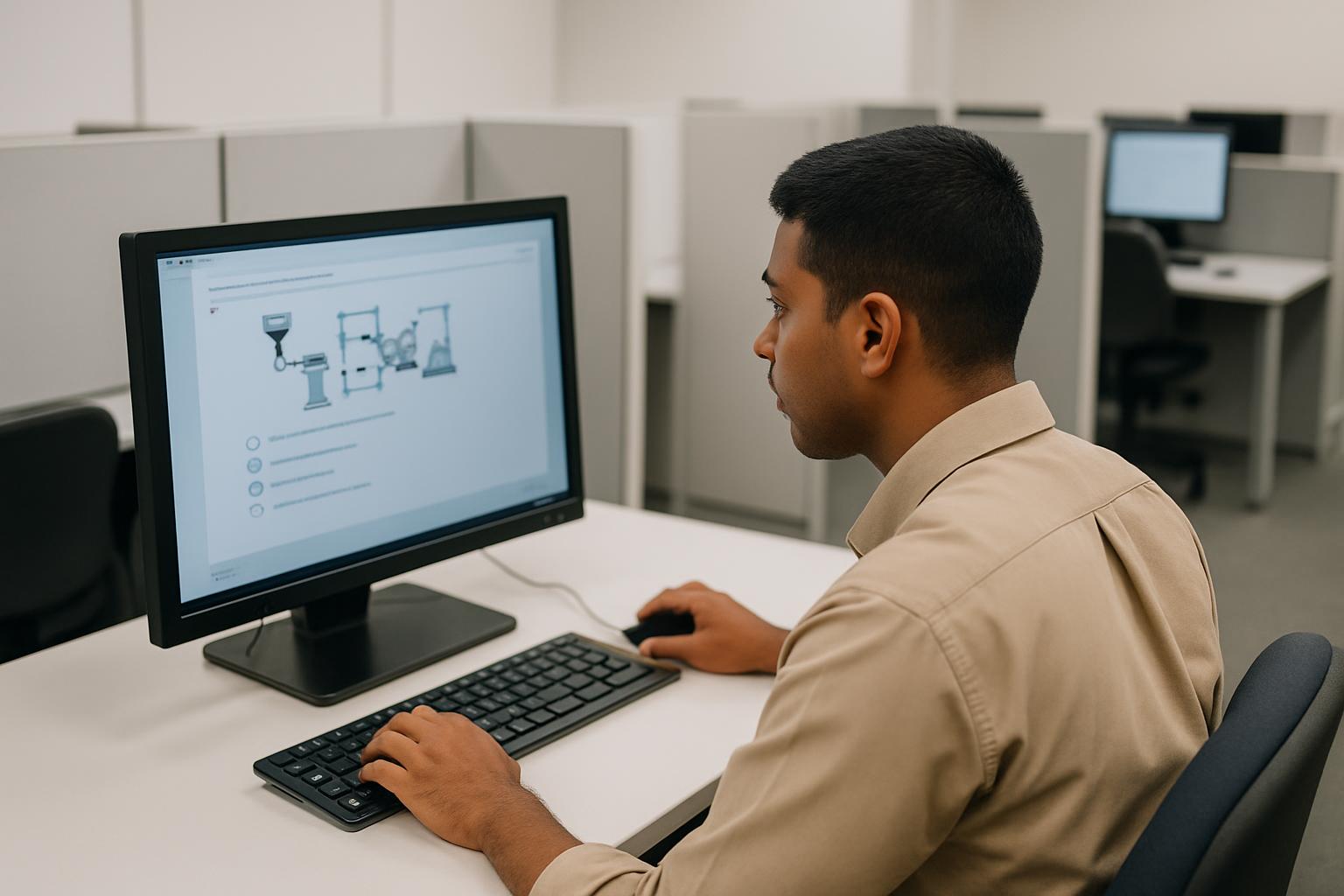 製造業特定技能の技能評価試験イメージ