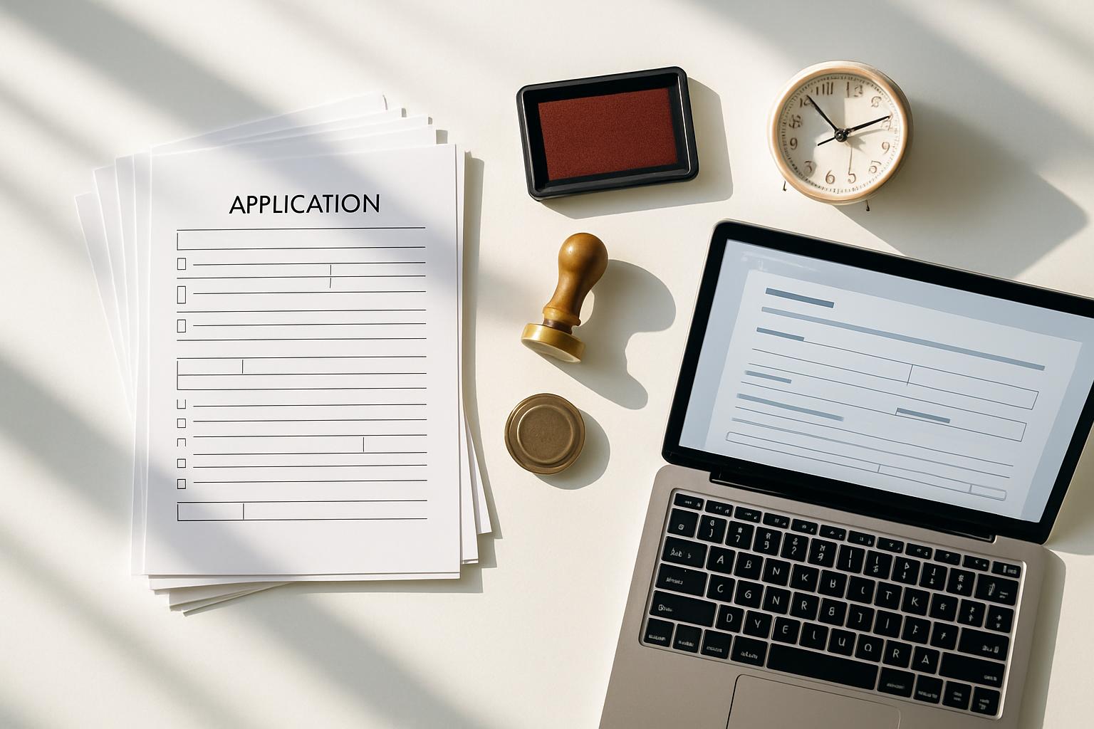 申請準備のイメージ