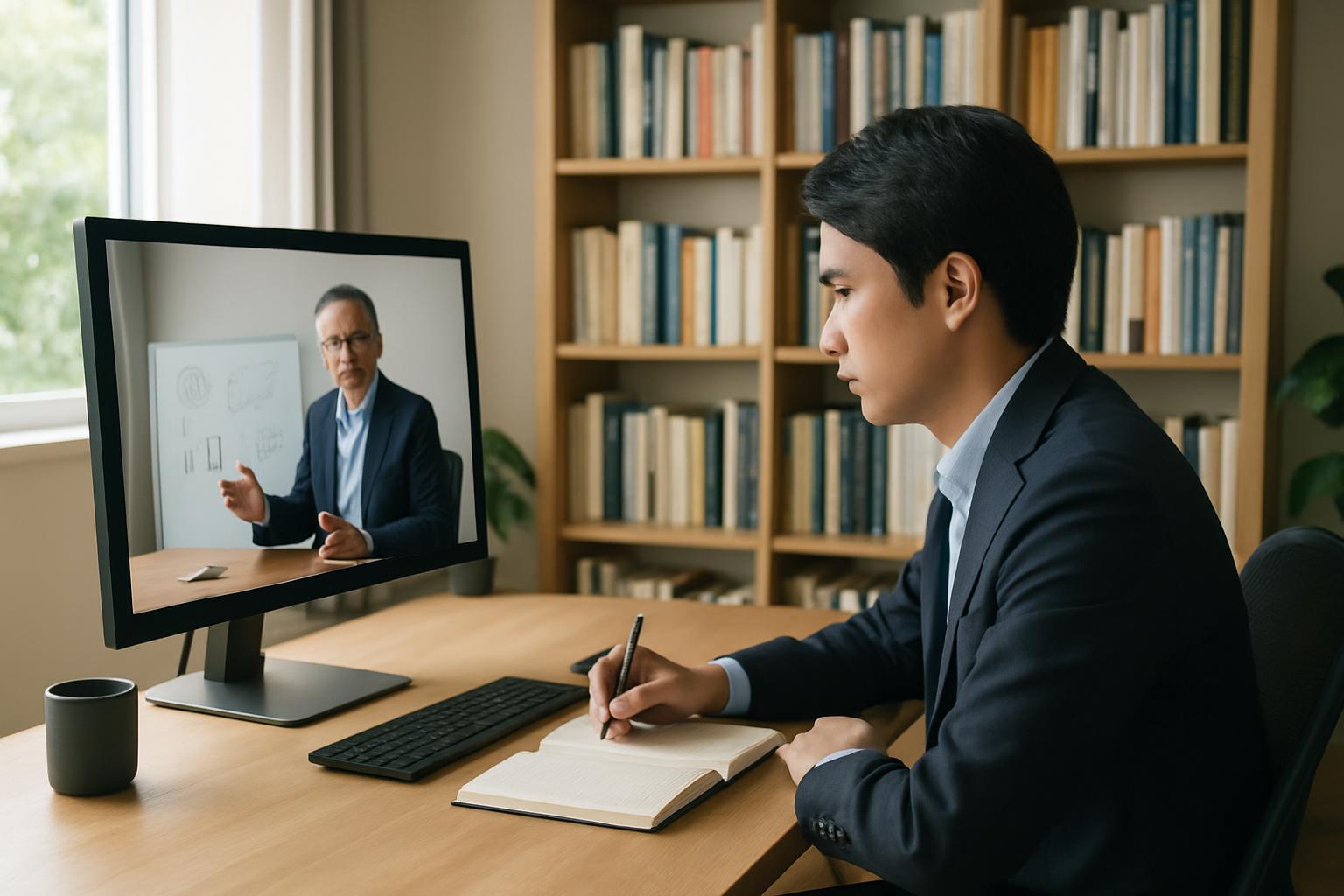外部監査人養成講習をオンラインで受講する行政書士