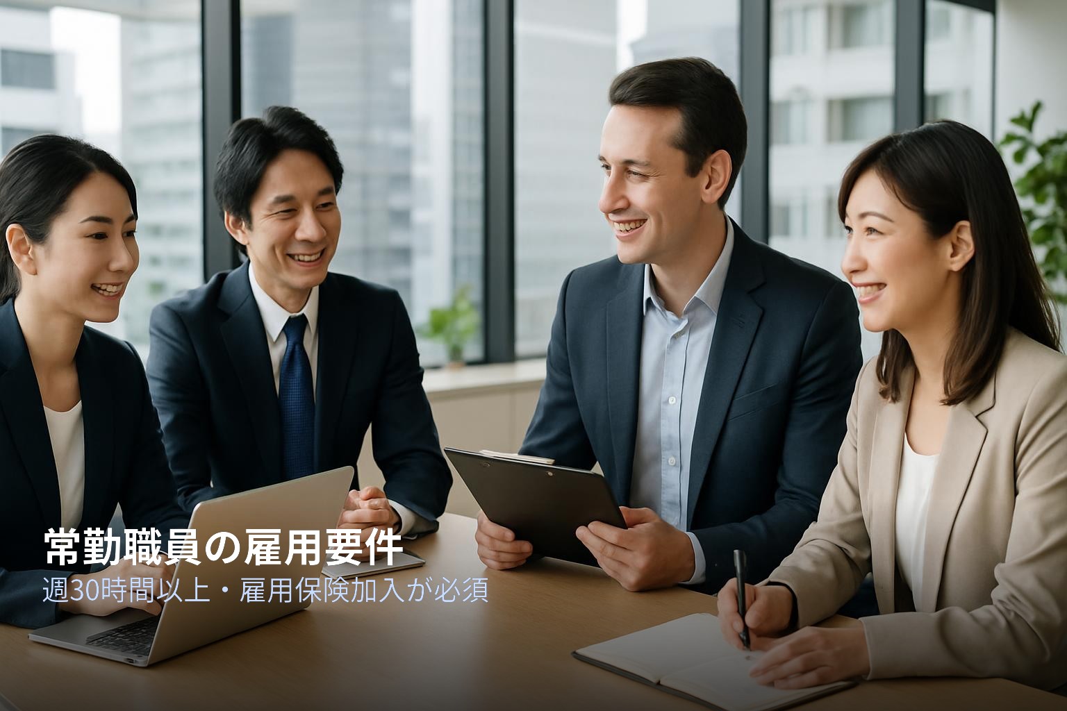 経営管理ビザ常勤職員の雇用要件