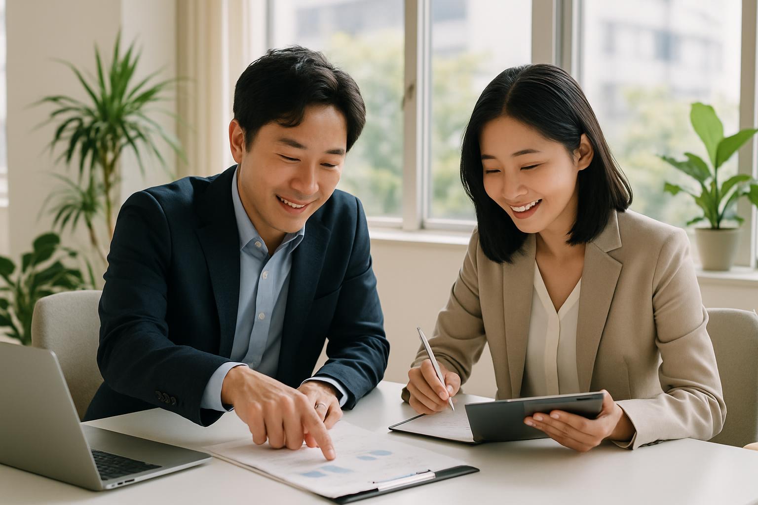 適法な支援業務と違法な書類作成業務の対比