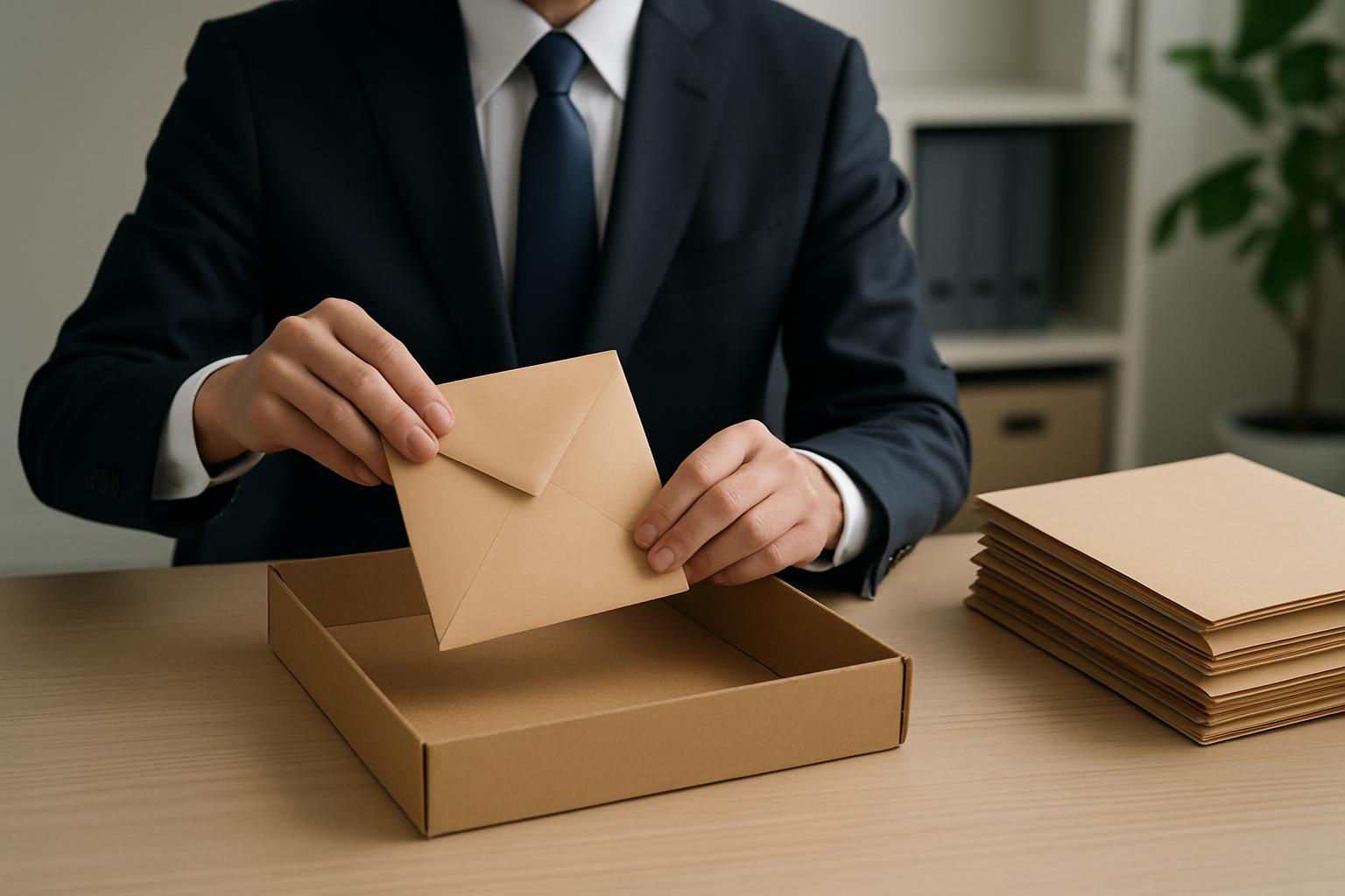 登録支援機関の申請書類を提出する行政書士