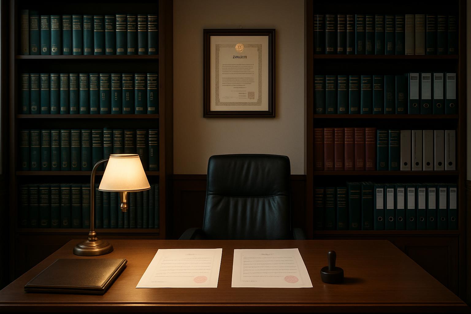 外国人採用の手続きを行政書士に相談している中小企業経営者