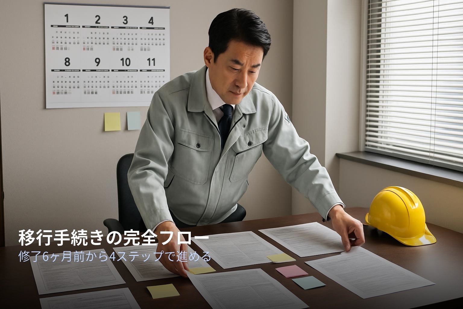 技能実習から特定技能への移行手続きフロー図イメージ