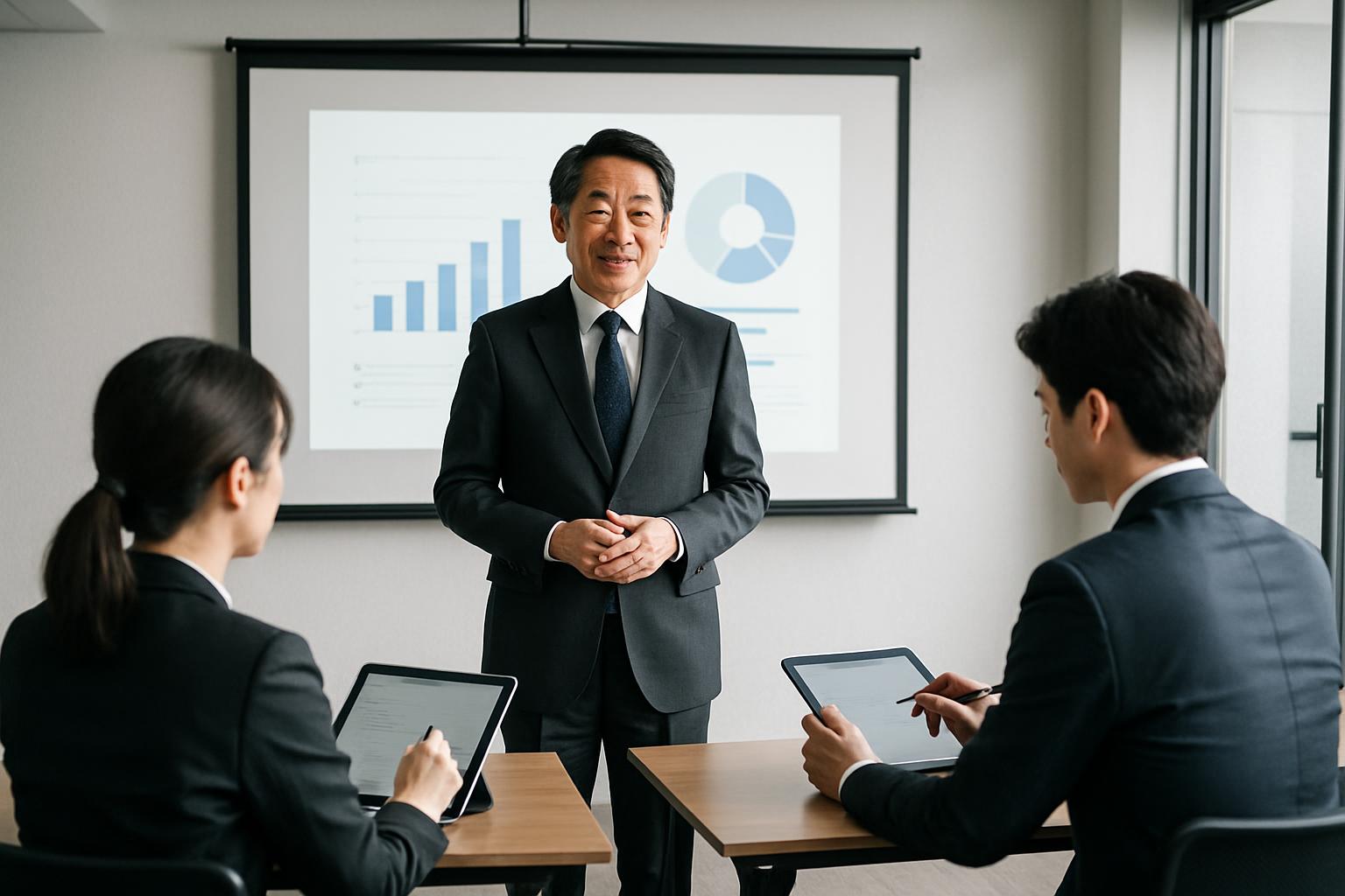 育成就労責任者と指導員の養成講習の様子