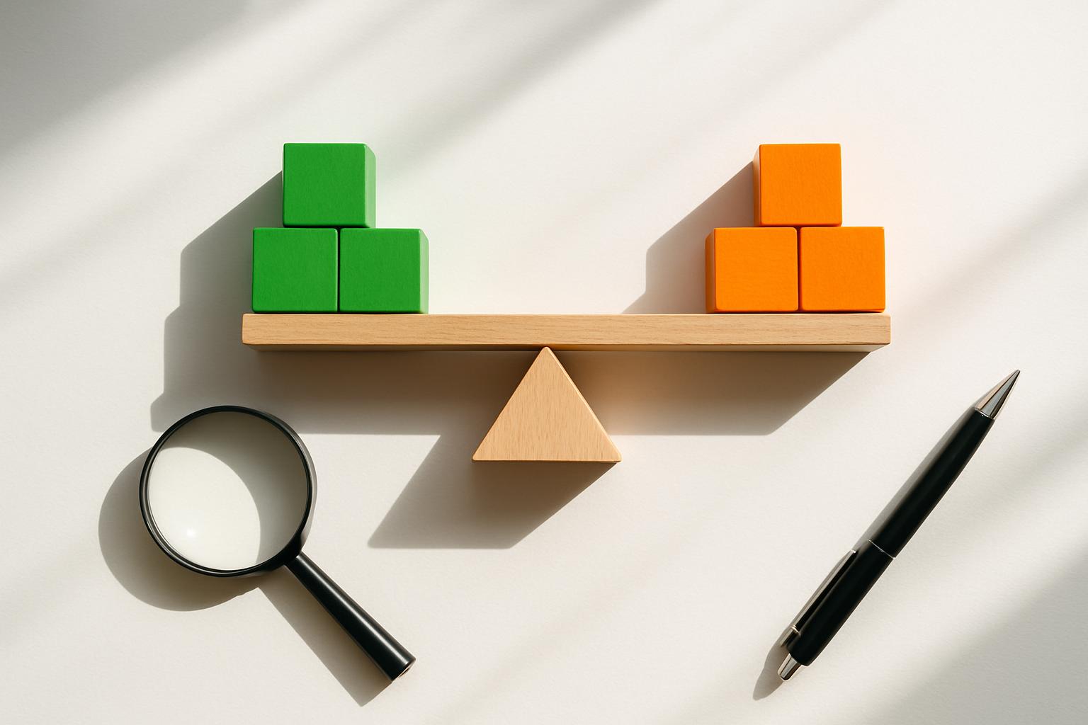 比較検討のイメージ