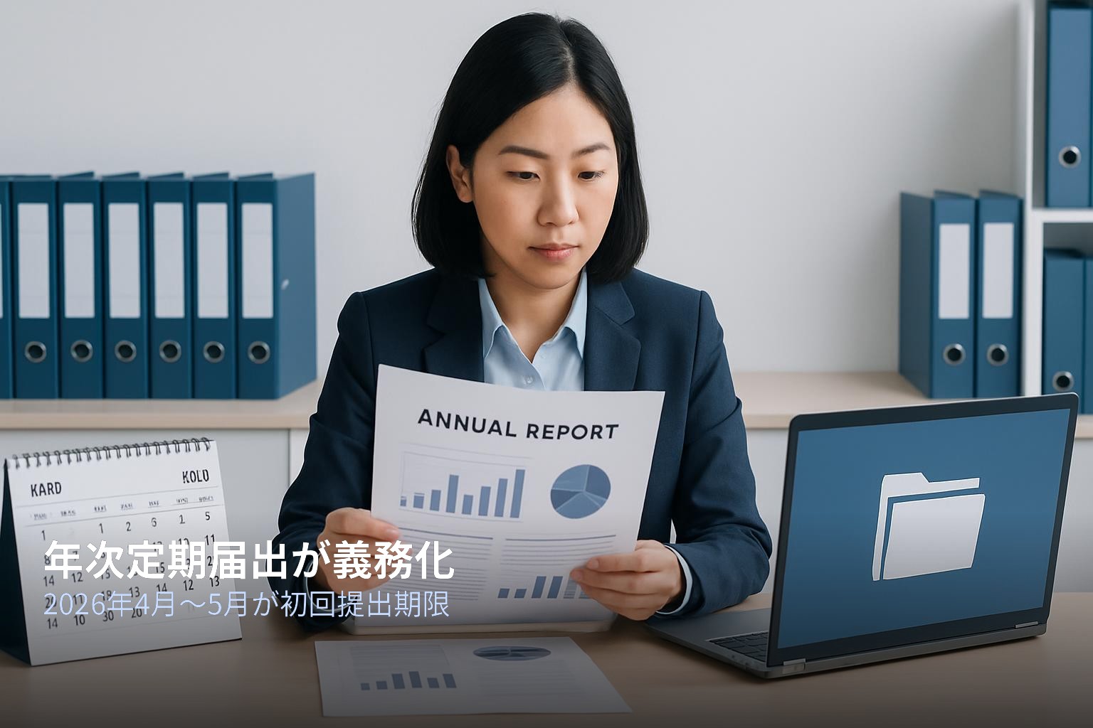 年次定期届出の義務化