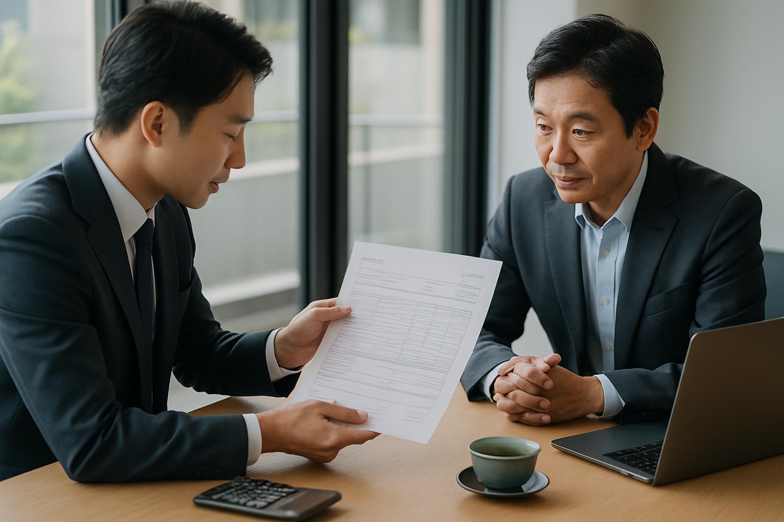 行政書士の明瞭な料金体系と見積書の確認