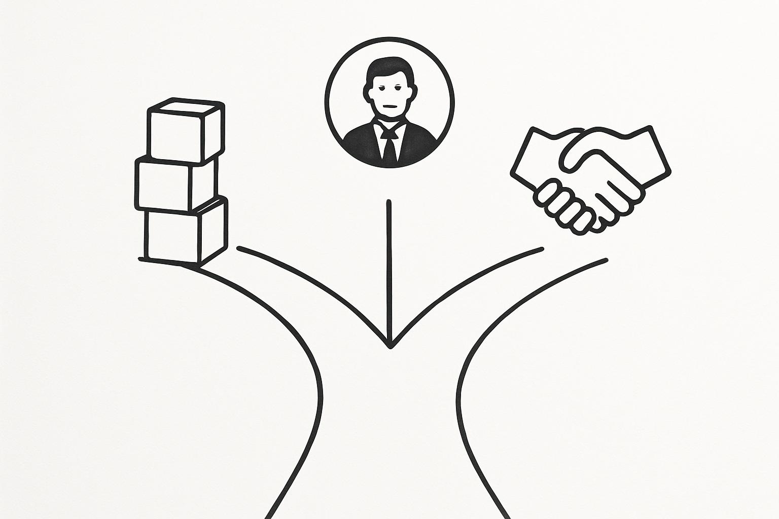 自社支援と委託のコスト比較シミュレーションのイメージ