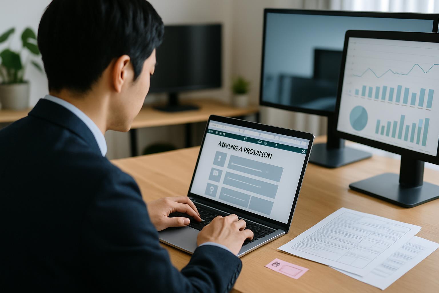 オンライン申請システムを利用する申請取次行政書士