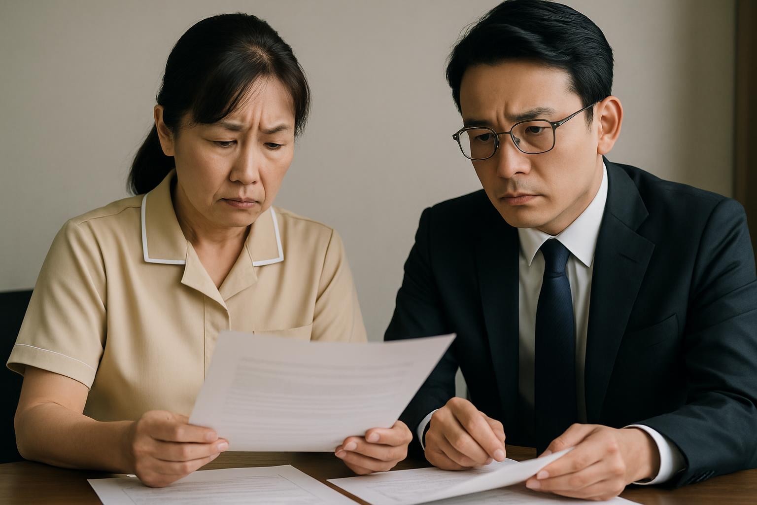 介護施設でのコンプライアンスリスク管理のイメージ