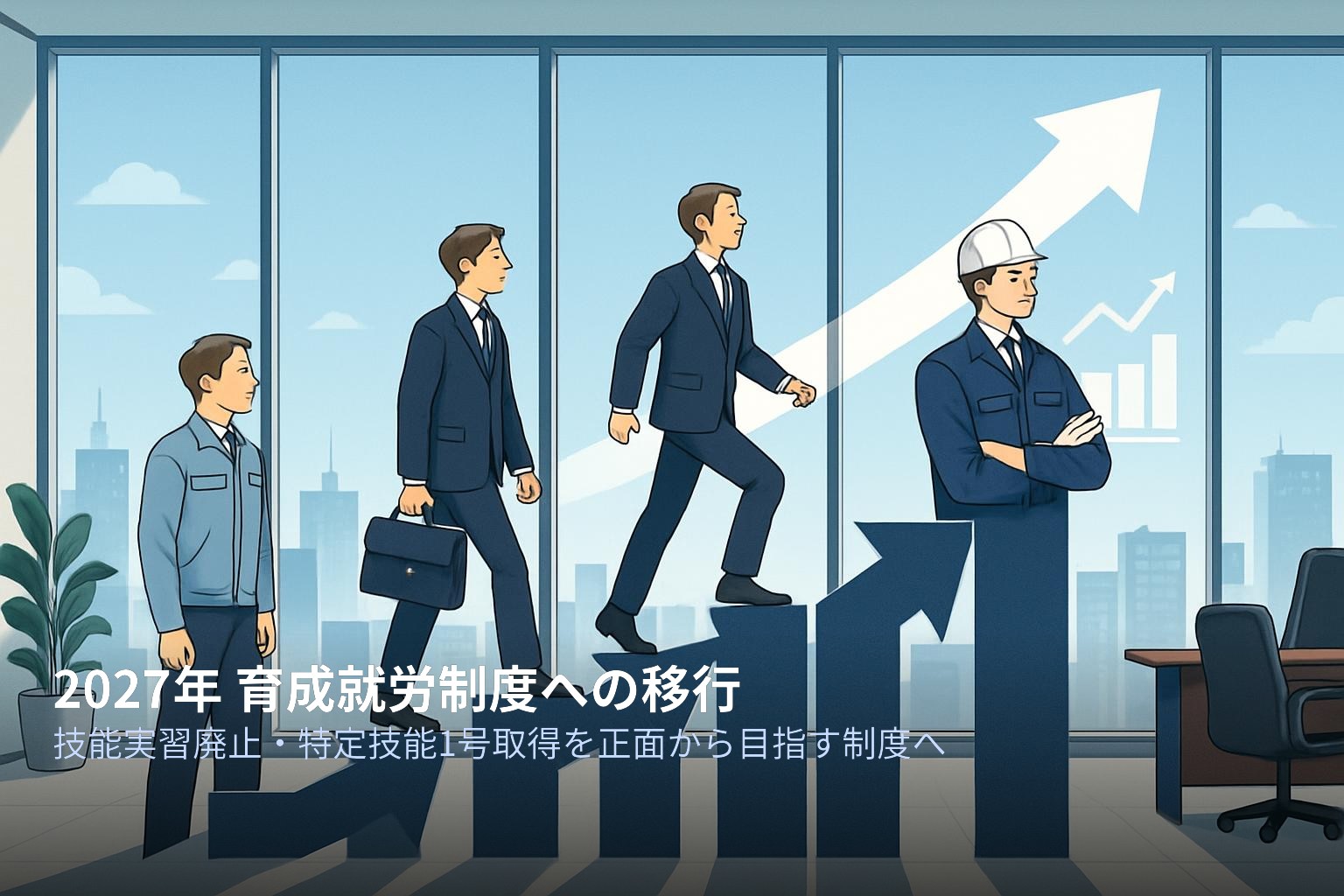 2027年育成就労制度への移行と特定技能との関係