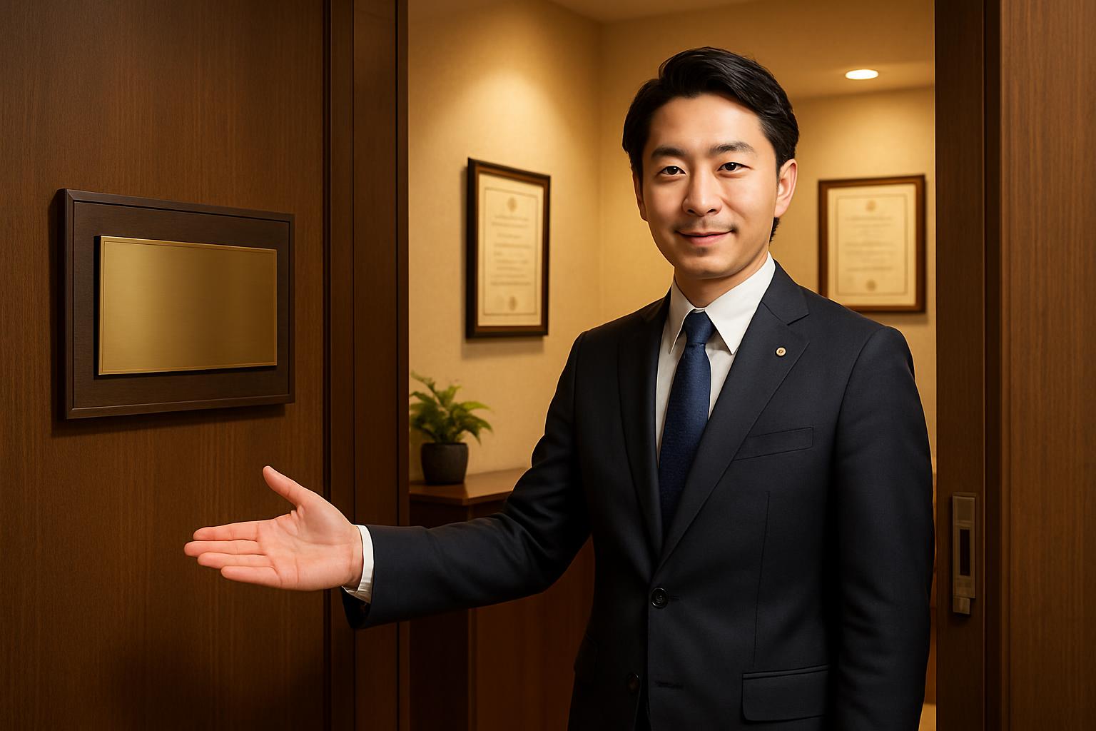 信頼できる行政書士事務所の入口