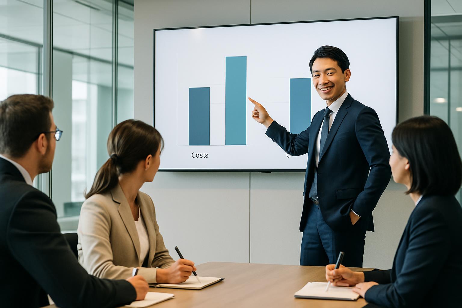 登録支援機関との費用について説明する専門家のイメージ