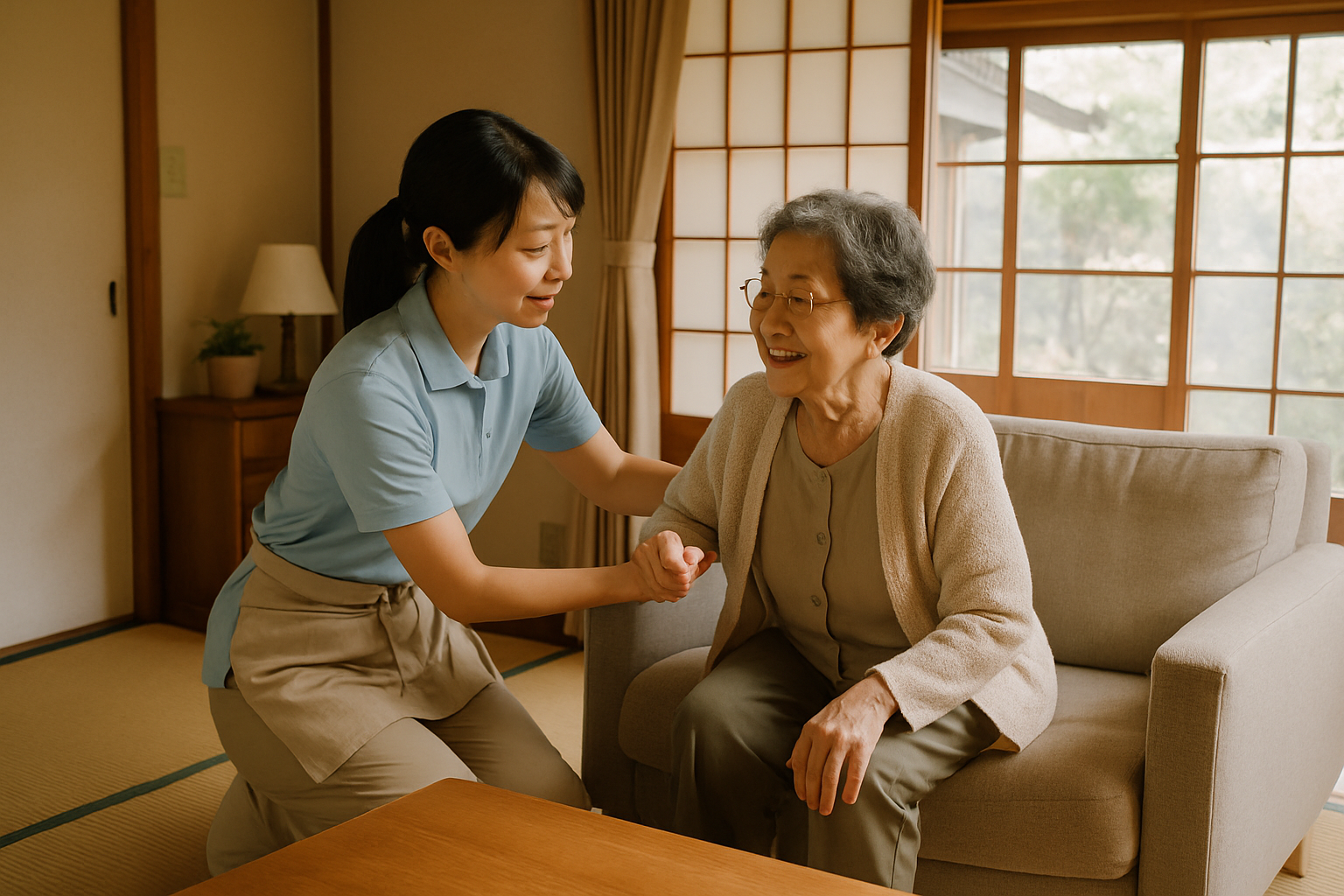 訪問介護での外国人スタッフのイメージ