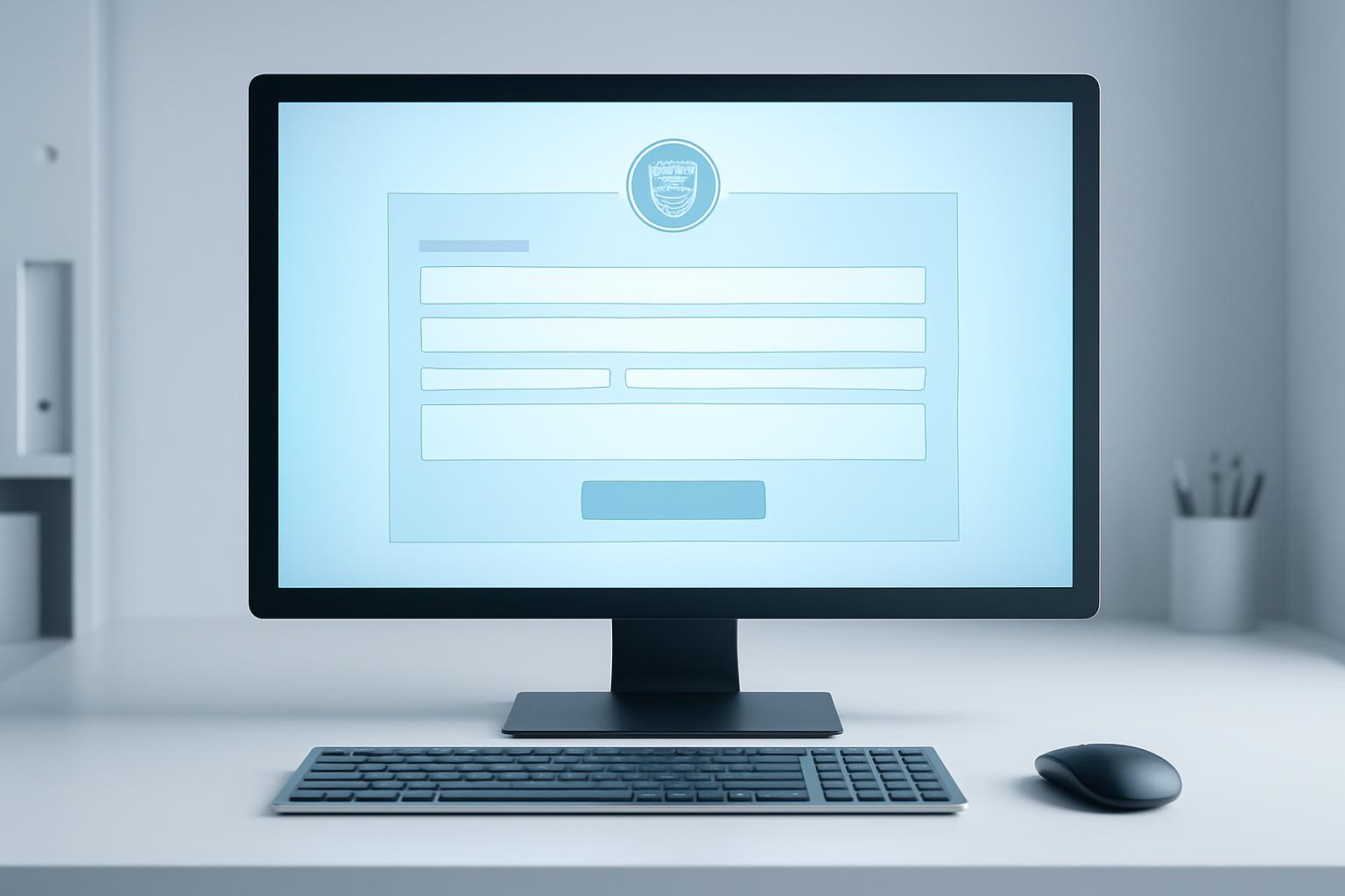 外国人雇用状況届出システムで入力作業をする担当者