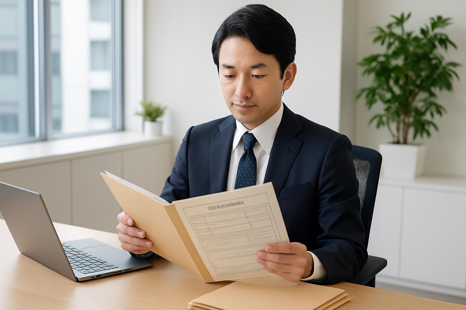 デュアルモニターで外国人在留期限管理データベースを効率的に操作する行政書士